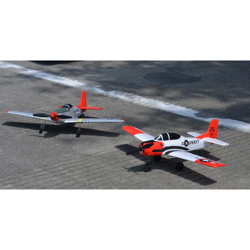 Buddy RC VOLANTEX RC T-28 Trojan 4CH Airplane with Xpilot Stabilizer - One-key Aerobatic RTF 761-9