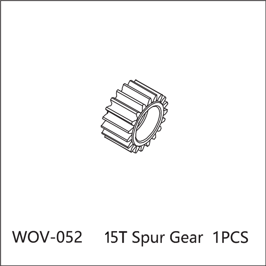 Buddy RC WOV-052 Wov Racing 15T Ideler Gear