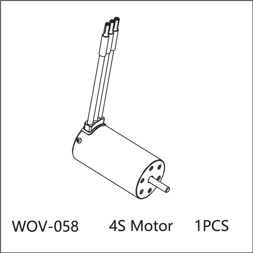 Buddy RC WOV-058 Wov Racing 2200KV 4S Brushless Motor