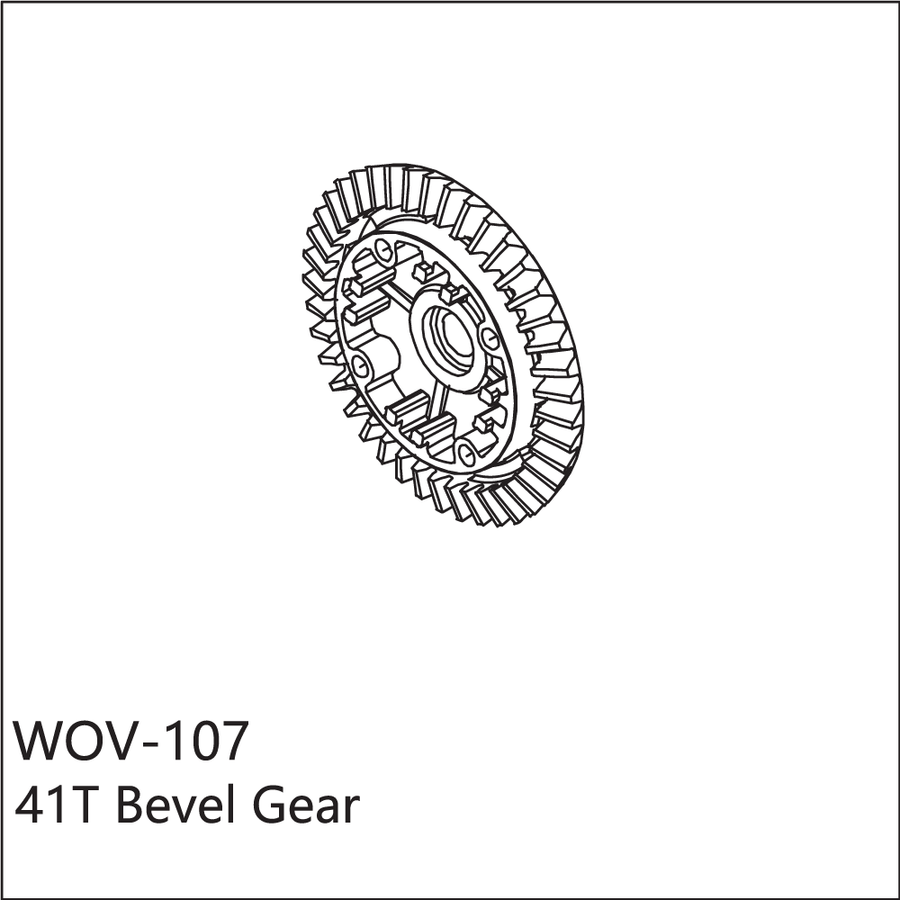 Buddy RC WOV-107 Wov Racing 41T Bevel Differential Gear