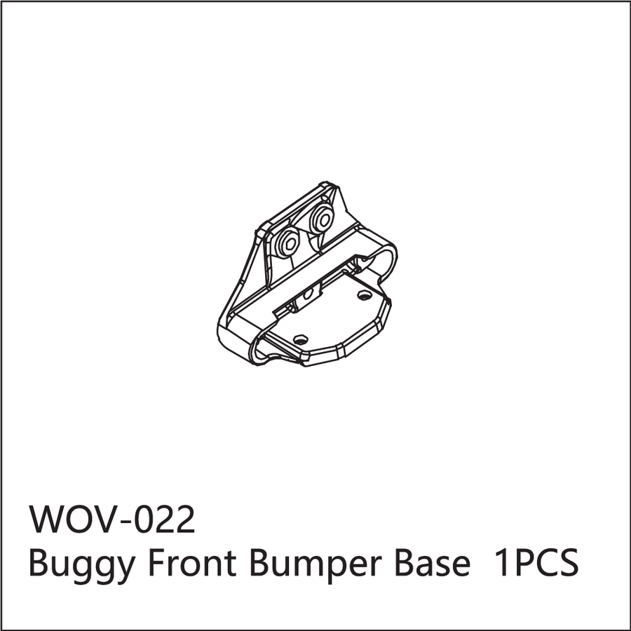 Buddy RC WOV-022 Wov Racing Buggy Front Bumper