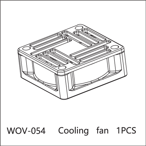 Buddy RC WOV-054 Wov Racing Cooling Fan