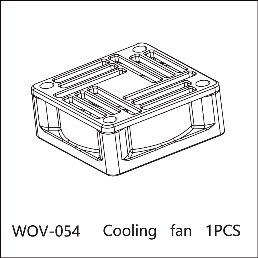 Buddy RC WOV-054 Wov Racing Cooling Fan