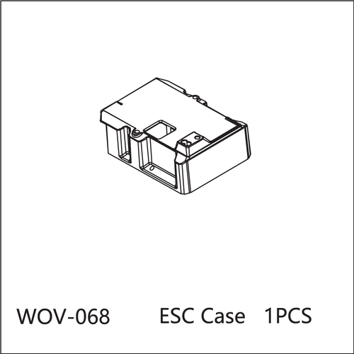 Buddy RC WOV-068 Wov Racing ESC Base