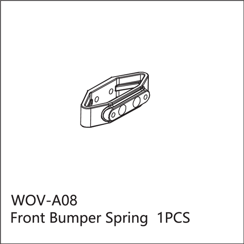 Buddy RC WOV-A08 Wov Racing Front Bumper Dampner