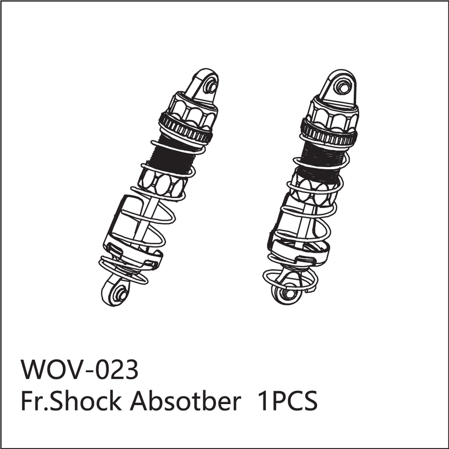 Buddy RC WOV-023 Wov Racing Front Shock Assembly