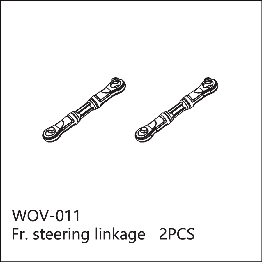 Buddy RC WOV-011 Wov Racing Front Steering Linkage