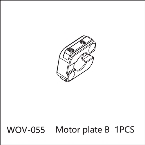 Buddy RC WOV-055 Wov Racing Gear Mesh Adjustment Motor Plate