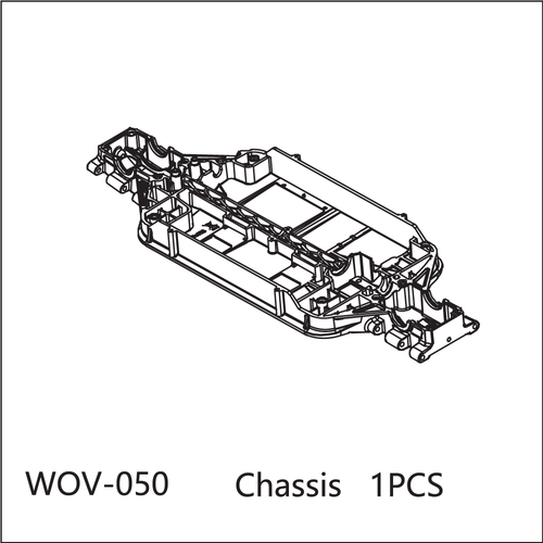 Buddy RC WOV-050 Wov Racing Lower Chassis