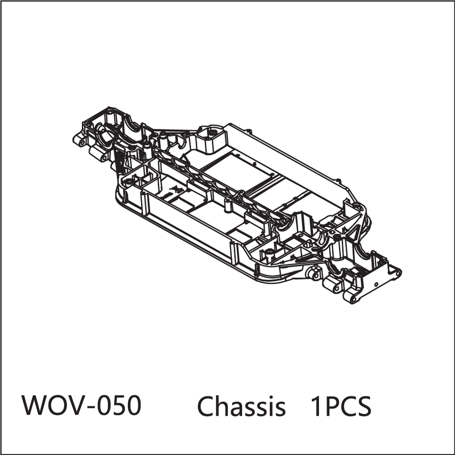 Buddy RC WOV-050 Wov Racing Lower Chassis