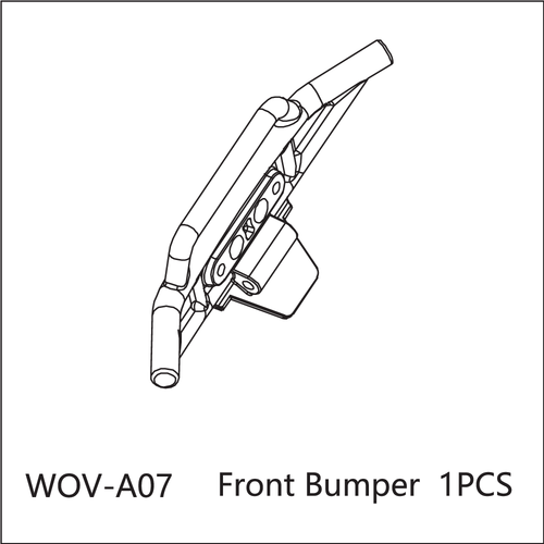 Buddy RC WOV-A07 Wov Racing Monster Truck Front Bumper