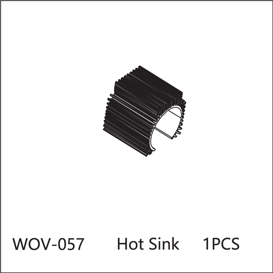Buddy RC WOV-057 Wov Racing Motor Heat Sink
