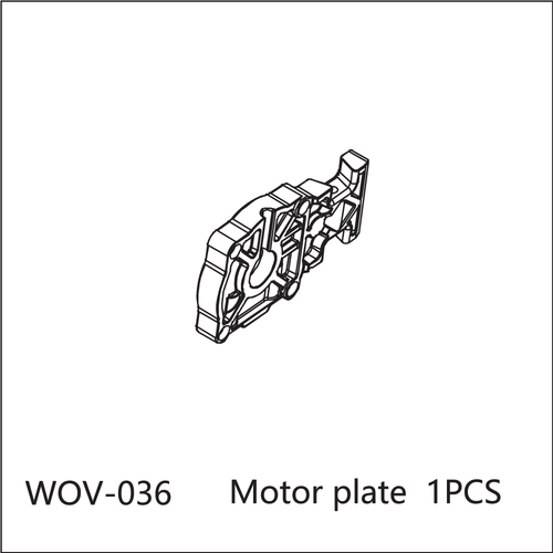 Buddy RC WOV-036 Wov Racing Motor plate