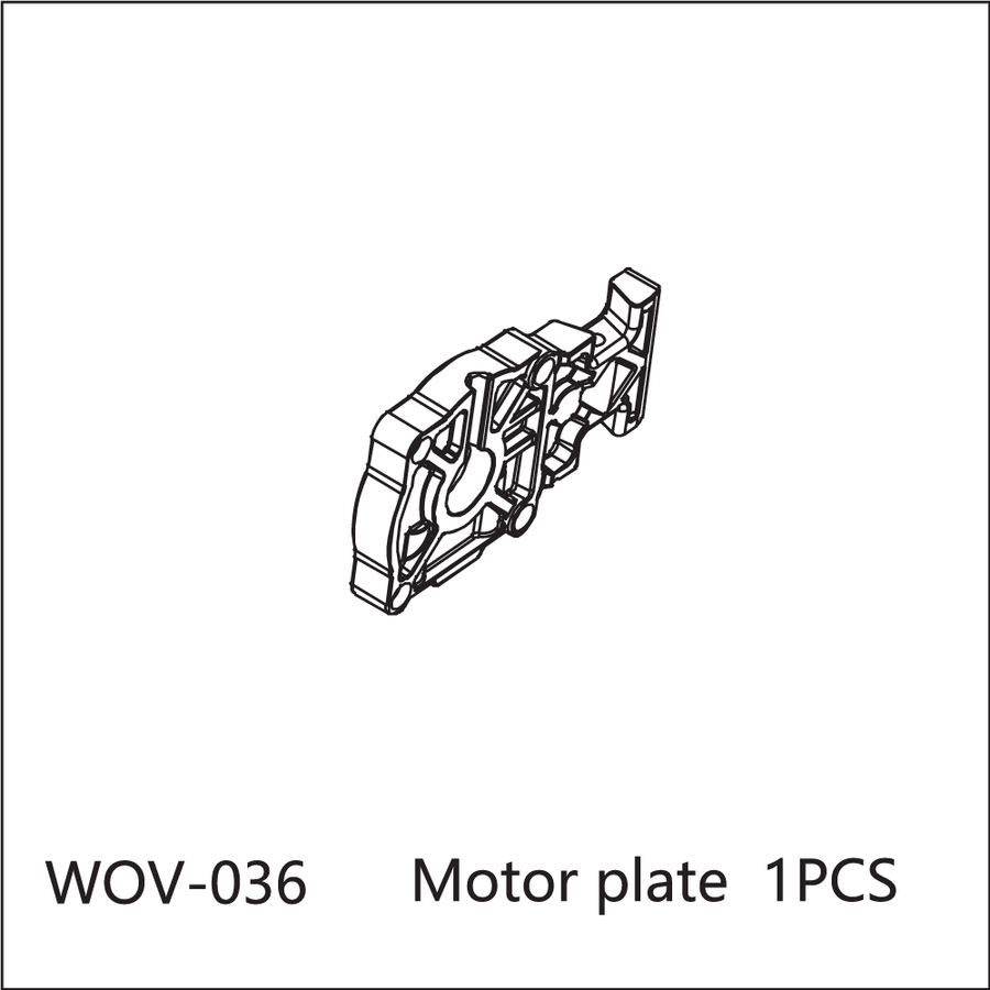 Buddy RC WOV-036 Wov Racing Motor plate