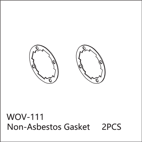 Buddy RC WOV-111 Wov Racing Differential Gasket