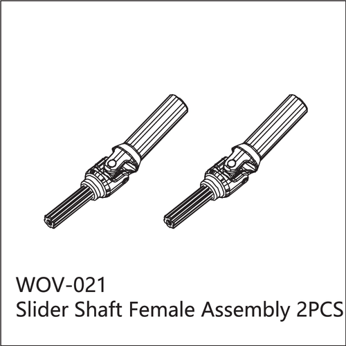 Buddy RC WOV-021 Wov Racing Outer Axle Shaft