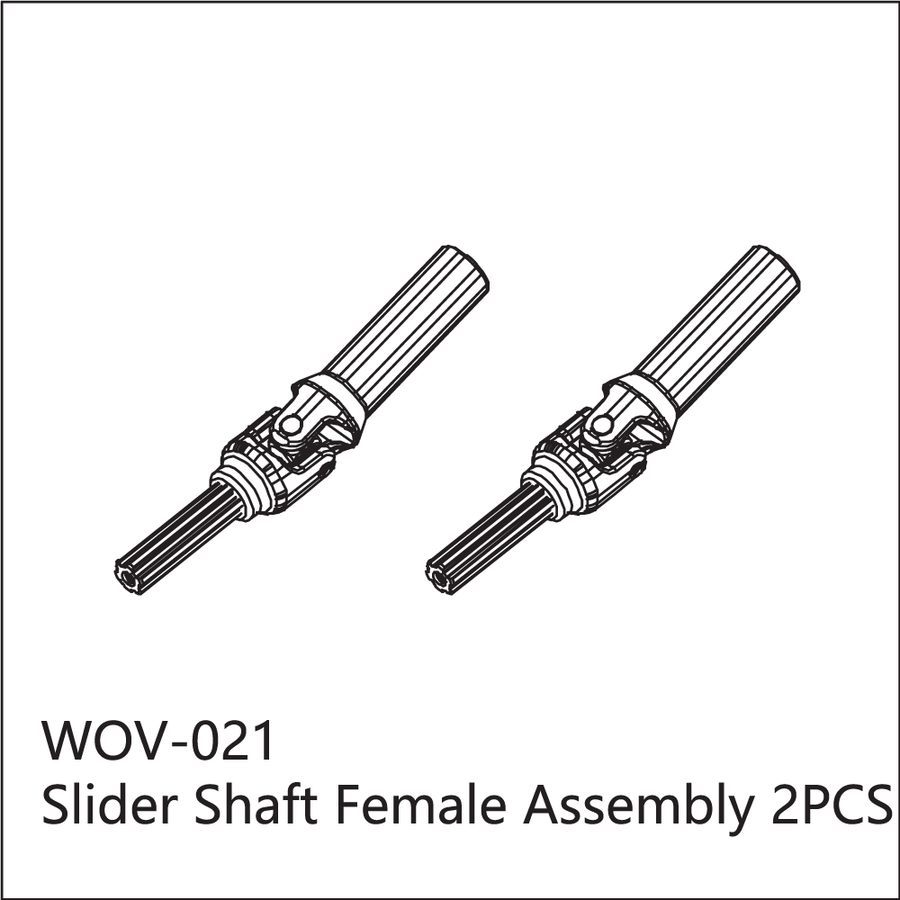 Buddy RC WOV-021 Wov Racing Outer Axle Shaft