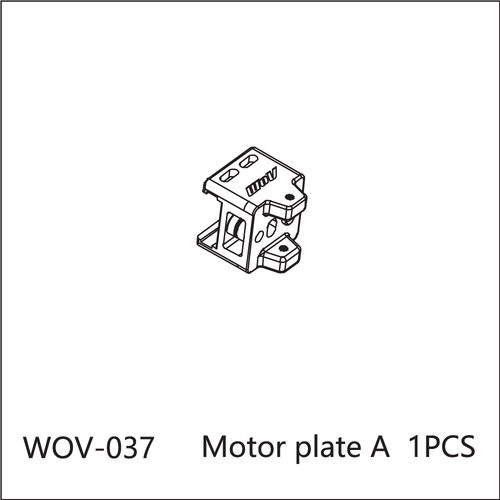 Buddy RC WOV-037 Wov Racing Pinion Gear Mesh Housing