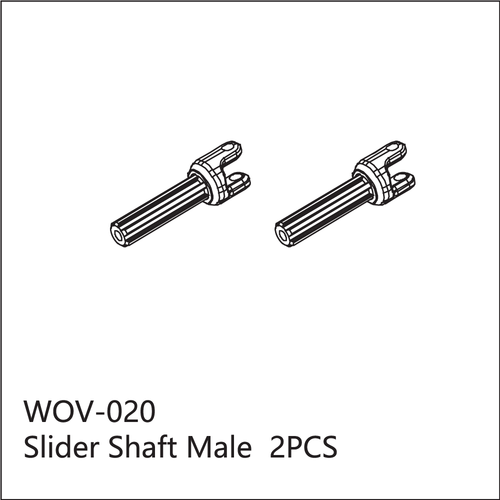 Buddy RC WOV-020 Wov Racing Inner Axle Shaft