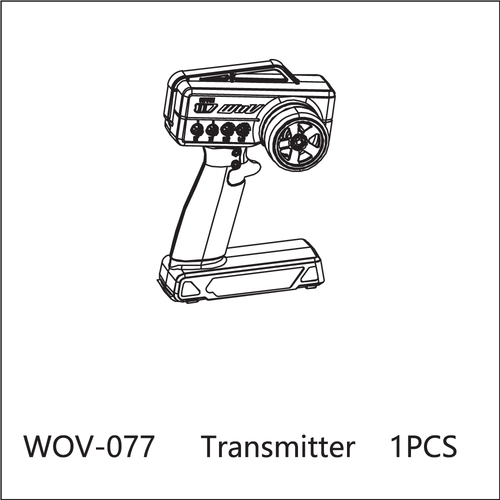 Buddy RC WOV-077 Wov Racing Radio Transmitter