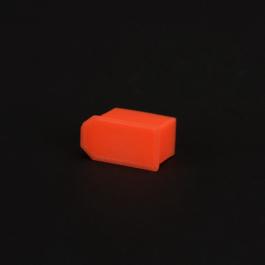 Buddy RC XT90 Plug caps 5 pcs made of 3D printing Orange TPU