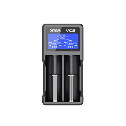 Buddy RC XTAR VC2 2 Bay LCD USB Lithium ion NiMH Battery Charger
