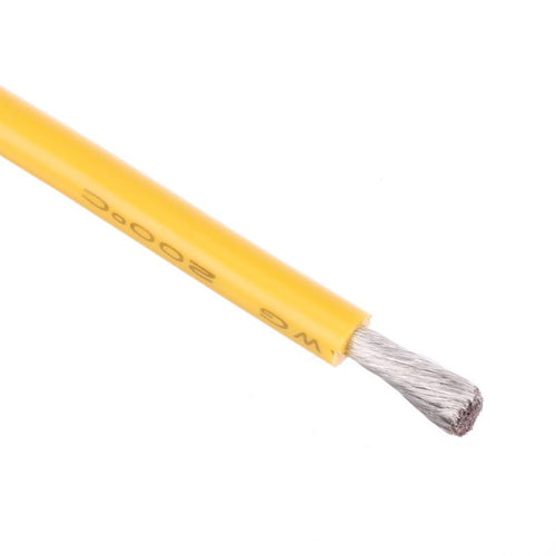 Buddy RC 10 AWG Bulk Roll Silicone Wire Priced for Per Foot - Yellow
