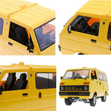 Buddy RC Yellow WPL RC Van 1/10 Scale 4WD Drift Truck, RTR Off-Road 2.4G Full Proportion Remote Control Vehicle with LED Lights, view 2