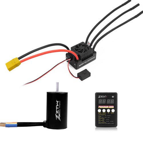 Buddy RC ZTW Beast G2 120A ESC Sensorless 3660 Motor Combo For 1/10th RC Car SCT