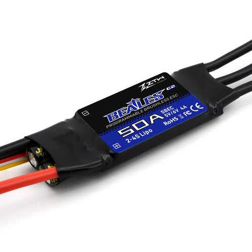 Buddy RC ZTW Beatles 50A SBEC G2 Series ESC for Airplanes