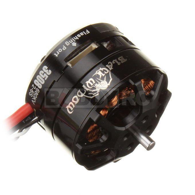 Buddy RC ZTW Black Widow Brushless Motor with Integrated ESC 3510 540KV