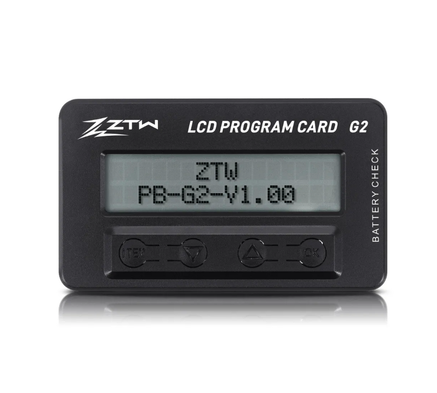Buddy RC ZTW G2 Series ESC Programming Card