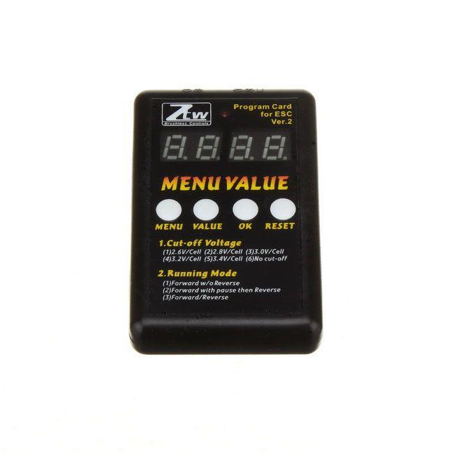 Buddy RC ZTW Programming Card A for Car ESCs