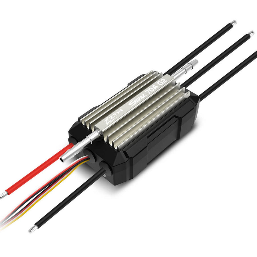 Buddy RC ZTW Seal 70A G2 Series 32-Bit 3-6S Water Cooled Marine Brushless ESC