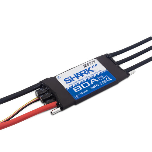 Buddy RC ZTW Shark 100A G2 Series 32-Bit Water Cooled Marine Brushless ESC