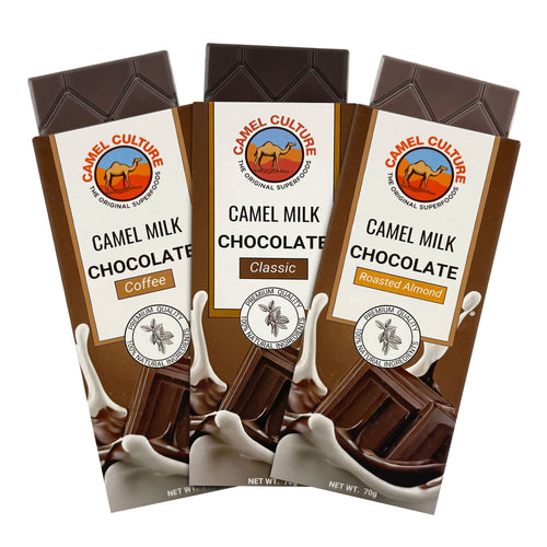 Camel Culture Premium & All-Natural | Camel Milk Chocolate (70G)
