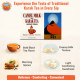 Camel Culture Camel Milk Karak Tea Instant Premix | Creamy Spiced Tea, view 3