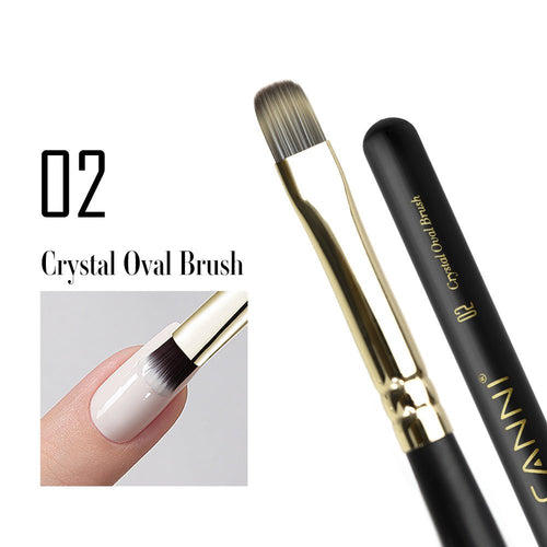 CANNI #02 Crystal Oval Brush