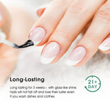 CANNI 16ML Base and Top Coat with Reinforce Gel Set, view 3