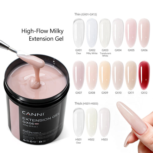 CANNI 225g High-Flow Milky Extension Gel