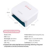CANNI Quick-Drying Nail Lamp Small Size, view 6