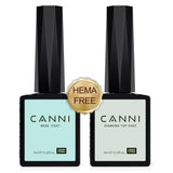 CANNI 9ml Bese and Top Coat 2pcs Set, view 2