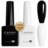 CANNI 9ml Black and White Color 2pcs Set, view 4