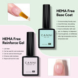 CANNI Base Primer Perfection Kit - 9ml Nail Gel 6 Pcs Set, view 4