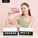 CANNI Blush Bliss Bouquet Kit - 9ml Nail Gel 6 Colors Set-2311, view 3