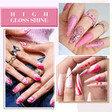 CANNI Blush Bliss Bouquet Kit - 9ml Nail Gel 6 Colors Set-2311, view 5