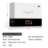 CANNI CC1 - 30pcs Gel Polish Kit, view 5