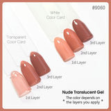 CANNI CC3 - 30pcs Gel Polish Kit - Translucent Color, view 4