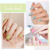 CANNI Cherry Blossom Meadows Kit - 9ml Nail Gel 6 Colors Set-2320, view 6