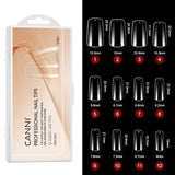 CANNI Clear Square - False Nail Tips, view 2
